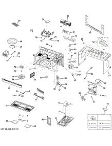 Oven Cavity Parts parts for Ge Microwave JVM7195RK1SS from AppliancePartsPros.com