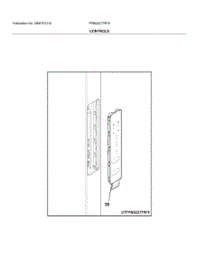 Control parts for Frigidaire Refrigerator FPBG2277RF9 from AppliancePartsPros.com