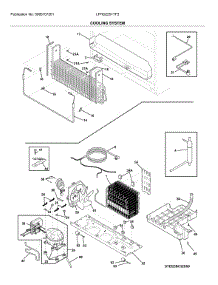 System parts for Frigidaire Refrigerator LFHG2251TF3 from AppliancePartsPros.com