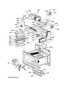 Interior Parts (2) parts for Ge Microwave ZSC1001J2SS from AppliancePartsPros.com