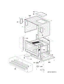 Oven Cavity Parts parts for Ge Microwave PSB9100SF3SS from AppliancePartsPros.com