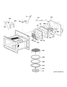 Interior Parts (1) parts for Ge Microwave PSB9100SF3SS from AppliancePartsPros.com