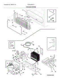 System parts for Frigidaire Refrigerator FGHG2368TF3 from AppliancePartsPros.com