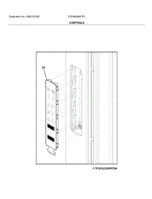 Control parts for Frigidaire Refrigerator FGHN2868TF2 from AppliancePartsPros.com