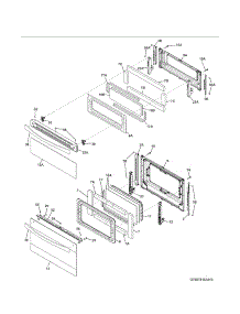 Doors parts for Kenmore Range 790.78153410 (79078153410, 790 78153410) from AppliancePartsPros.com