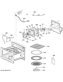 Interior Parts (1) parts for Ge Microwave PSB9240SF2SS from AppliancePartsPros.com
