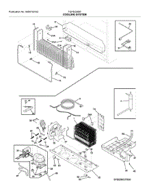 System parts for Frigidaire Refrigerator FGHD2368TF4 from AppliancePartsPros.com