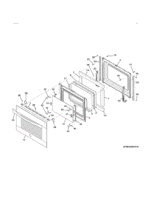 Door parts for Kenmore Range 790.42623311 (79042623311, 790 42623311) from AppliancePartsPros.com