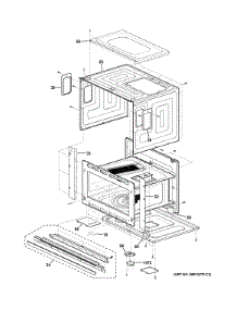 Oven Cavity Parts parts for Ge Microwave PSB9120SF2SS from AppliancePartsPros.com