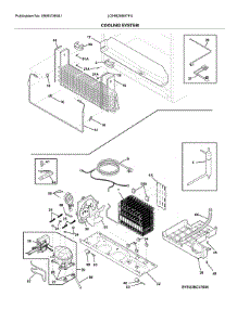 System parts for Frigidaire Refrigerator LGHB2869TF4 from AppliancePartsPros.com