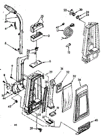 Vacuum Cleaner parts for Kenmore Vacuum 116.30840 (11630840, 116 30840) from AppliancePartsPros.com