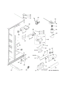 Fresh Food Section parts for Ge Refrigerator GSS23GMKGCES from AppliancePartsPros.com