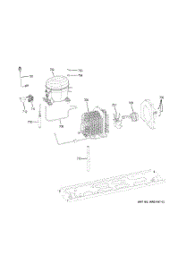 Machine Compartment parts for Ge Refrigerator G6S28TSLBSS from AppliancePartsPros.com