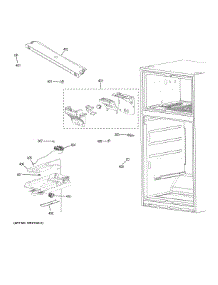 Fresh Food Section parts for Ge Refrigerator G6S28TSLBSS from AppliancePartsPros.com