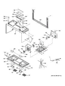 Interior Parts parts for Ge Microwave JNM3161DF2WW from AppliancePartsPros.com