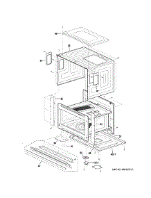 Oven Cavity Parts parts for Ge Microwave PSB9120DF1BB from AppliancePartsPros.com
