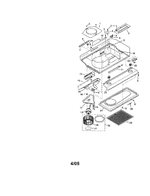 Service Parts parts for Kenmore Range Hood 233.55123007 (23355123007, 233 55123007) from AppliancePartsPros.com