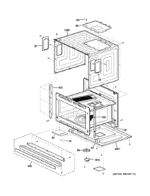 Oven Cavity Parts parts for Ge Microwave PSB9100SF1SS from AppliancePartsPros.com