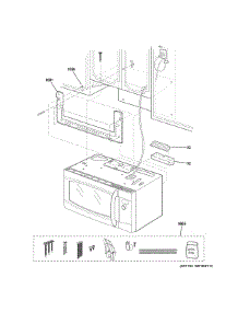 Installation Parts parts for Ge Microwave PSA9240DF1BB from AppliancePartsPros.com