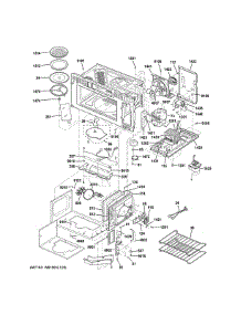 Interior Parts (1) parts for Ge Microwave PSA9240DF1BB from AppliancePartsPros.com