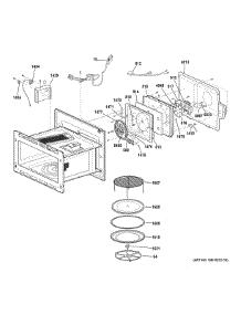 Interior Parts (1) parts for Ge Microwave PSB9100DF1BB from AppliancePartsPros.com