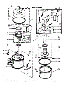 Unit Parts parts for Kenmore Vacuum 116.40400 (11640400, 116 40400) from AppliancePartsPros.com