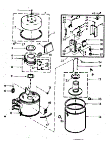 Vacuum Cleaner Parts parts for Kenmore Vacuum 116.4052090 (1164052090, 116 4052090) from AppliancePartsPros.com