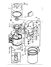 Vacuum Cleaner Parts parts for Kenmore Vacuum 116.4052190 (1164052190, 116 4052190) from AppliancePartsPros.com