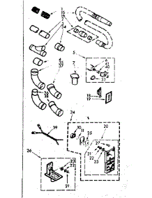 Installation Parts parts for Kenmore Vacuum 116.40260 (11640260, 116 40260) from AppliancePartsPros.com