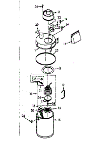 Vacuum Cleaner Parts parts for Kenmore Vacuum 116.40110 (11640110, 116 40110) from AppliancePartsPros.com