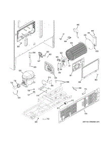 Machine Compartment parts for Ge Refrigerator CYE22TSHLSS from AppliancePartsPros.com