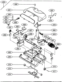 Power Mate Assy parts for Kenmore Vacuum 721.23295200 (72123295200, 721 23295200) from AppliancePartsPros.com