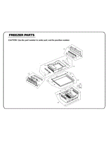 Freezer Parts parts for Kenmore Refrigerator 795.74093411 (79574093411, 795 74093411) from AppliancePartsPros.com