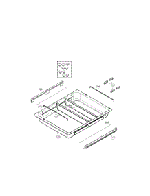 Custom Chill Parts parts for Kenmore Refrigerator 795.72482411 (79572482411, 795 72482411) from AppliancePartsPros.com