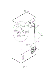 Valve And Water Parts parts for Kenmore Refrigerator 795.75043610 (79575043610, 795 75043610) from AppliancePartsPros.com