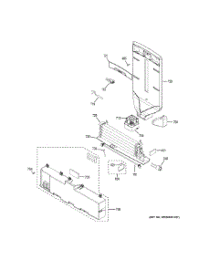 Fresh Food Section parts for Ge Refrigerator GFE26GGKFWW from AppliancePartsPros.com