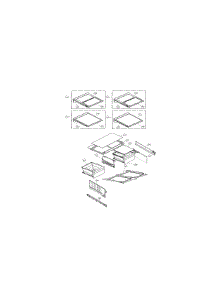 Refrigerator Parts parts for Kenmore Refrigerator 795.72489411 (79572489411, 795 72489411) from AppliancePartsPros.com