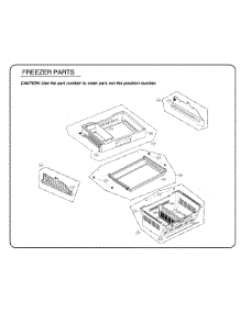 Freezer Parts parts for Kenmore Refrigerator 795.73153610 (79573153610, 795 73153610) from AppliancePartsPros.com