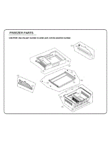 Freezer Parts parts for Kenmore Refrigerator 795.73157610 (79573157610, 795 73157610) from AppliancePartsPros.com