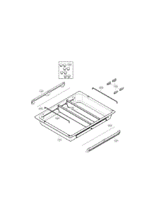 Custom Chill Parts parts for Kenmore Refrigerator 795.72483411 (79572483411, 795 72483411) from AppliancePartsPros.com