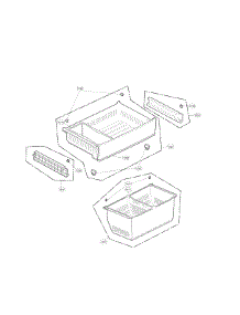 Freezer Parts parts for Kenmore Refrigerator 795.72063316 (79572063316, 795 72063316) from AppliancePartsPros.com