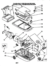 Vacumm Cleaner parts for Kenmore Vacuum 116.2561190 (1162561190, 116 2561190) from AppliancePartsPros.com