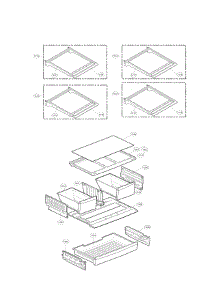 Refrigerator Parts parts for Kenmore Refrigerator 795.71032012 (79571032012, 795 71032012) from AppliancePartsPros.com