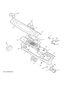 Control Panel parts for Ge Range JD630SF8SS from AppliancePartsPros.com