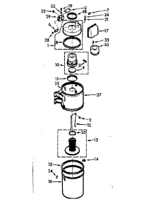 Vacuum Cleaner Parts parts for Kenmore Vacuum 116210 from AppliancePartsPros.com