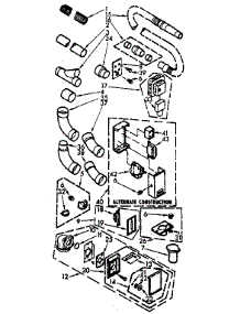 Installation Kit For 1-3 / 4" Pipe System parts for Kenmore Vacuum 116806 from AppliancePartsPros.com
