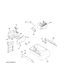 Ice Maker & Dispenser parts for Ge Refrigerator GSS25LSLECSS from AppliancePartsPros.com