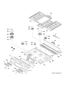Control Panel & Cooktop parts for Ge Range CGS995EEL2DS from AppliancePartsPros.com