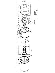Unit Parts parts for Kenmore Vacuum 116501 from AppliancePartsPros.com