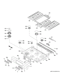 Control Panel & Cooktop parts for Ge Range CGS995SEL2SS from AppliancePartsPros.com
